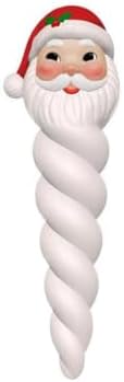 Mr. Christmas 12523AC Hanging Decor LED Blow Mold Santa Icicle