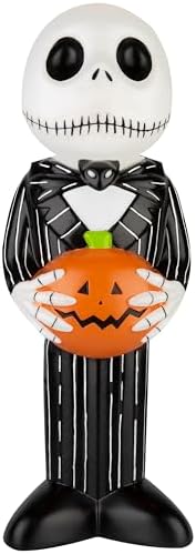 Gemmy Lighted Blow Mold Outdoor Decor Jack Skellington