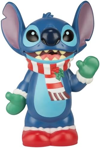Gemmy Christmas Lighted Blow Mold Outdoor Decor Stitch Disney